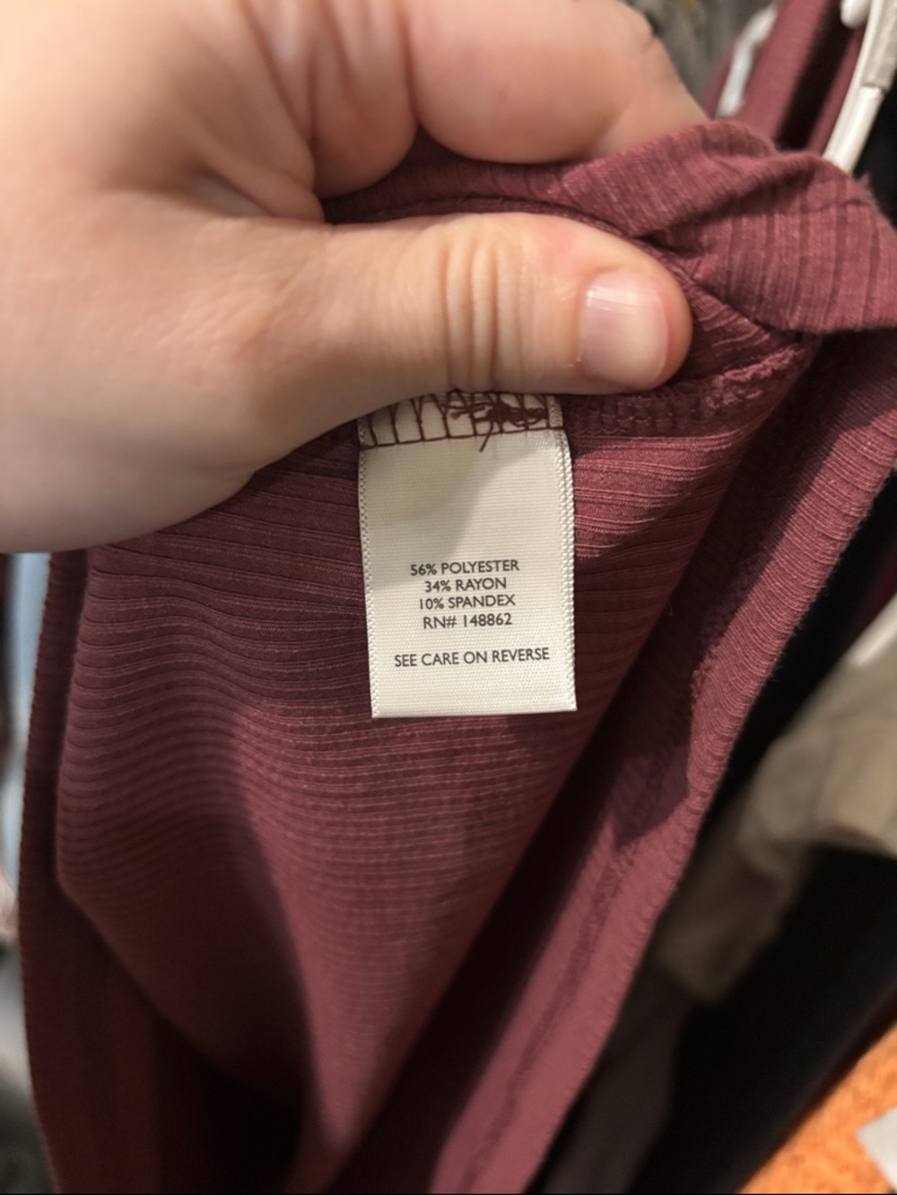 Torrid Super Soft Ribbed High Neck Tank in Wild Ginger - Picture 6 of 7